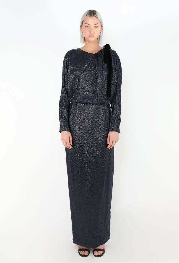 byFang Semi-Couture Chevron Gown - 1