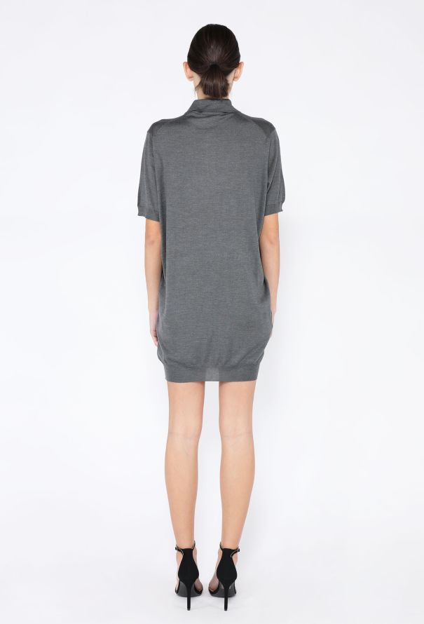 Prada 2024 Silk Logo Polo Dress - 4