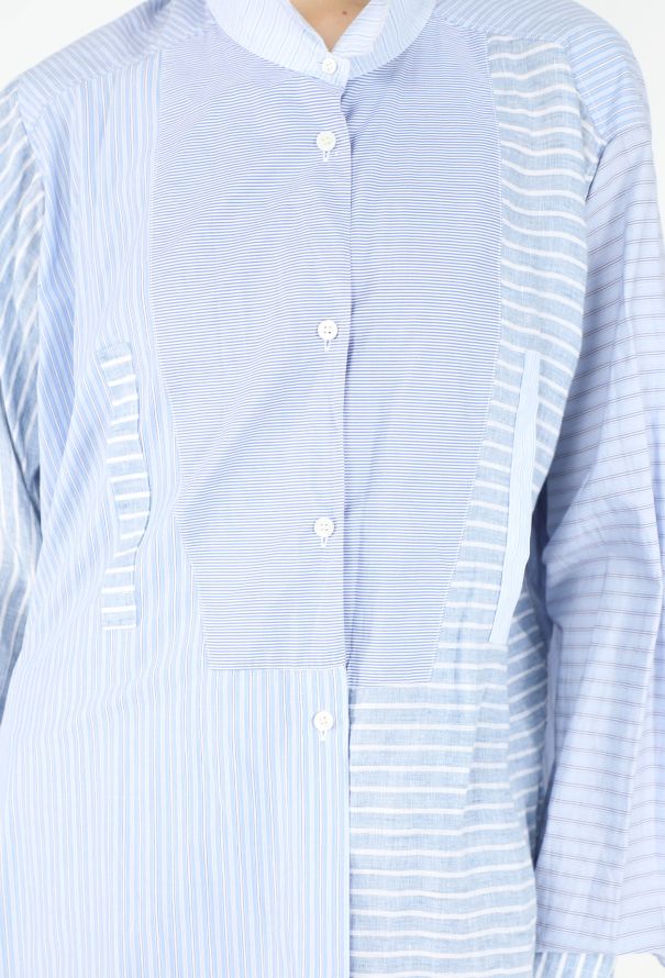 Loewe S/S 2018 Asymmetrical Pinstripe Tunic - 4