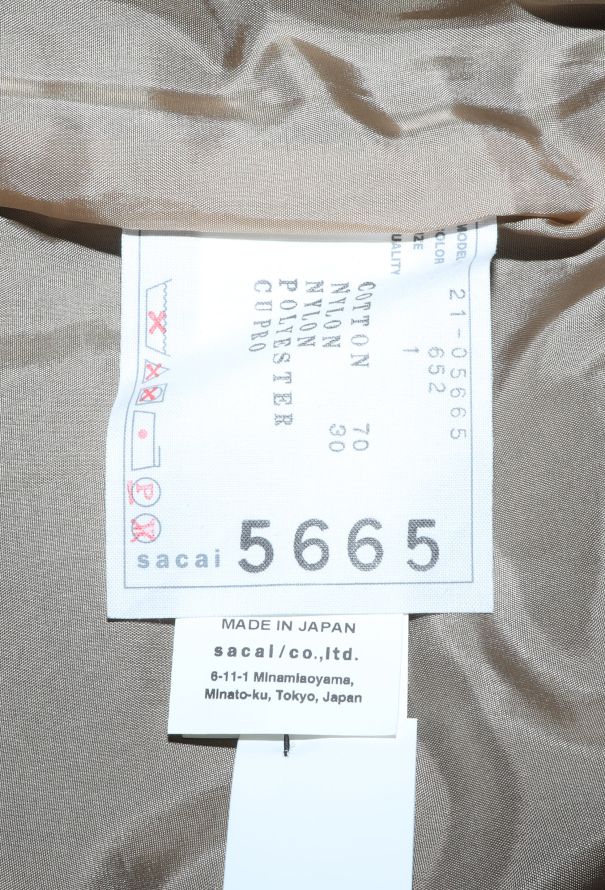 Sacai Pre-Fall 2021 Buckled Track Pants - 6