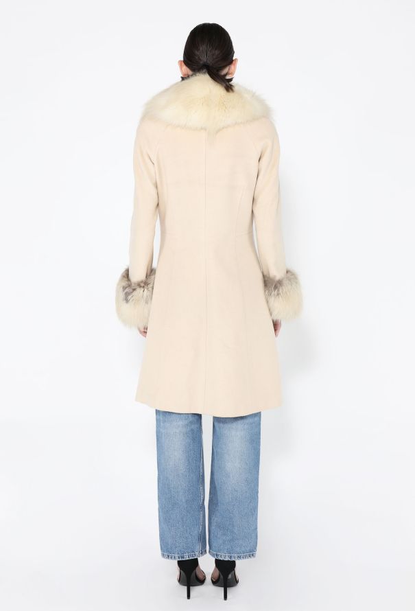 Blumarine F/W 2008 Fox Fur Trim Coat - 6