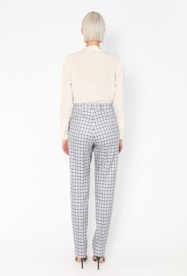 Gucci Tapered Check Trousers - 4 Gucci Tapered Check Trousers - 4