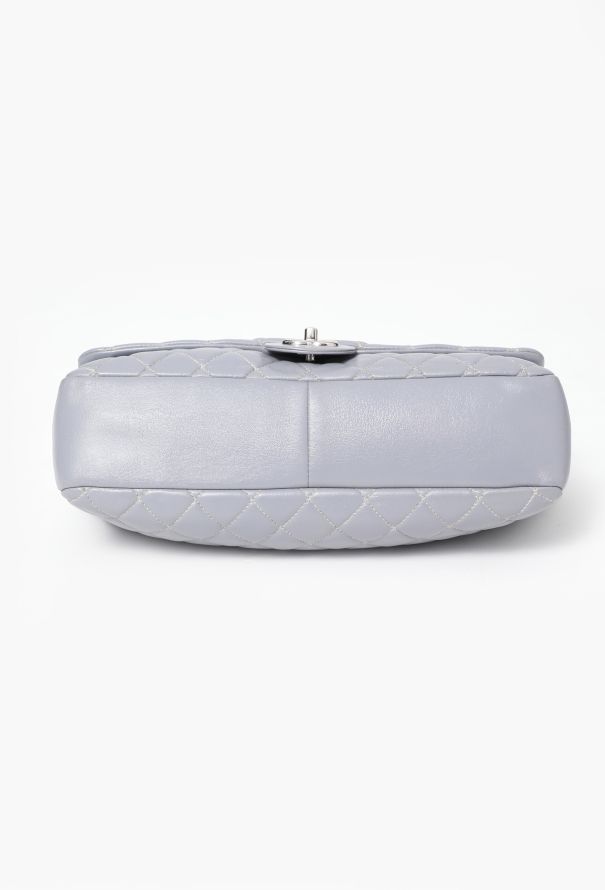 Chanel Maxi Grey Classic Quilted Flap Bag - 7 Chanel Maxi Grey Classic Quilted Flap Bag - 7