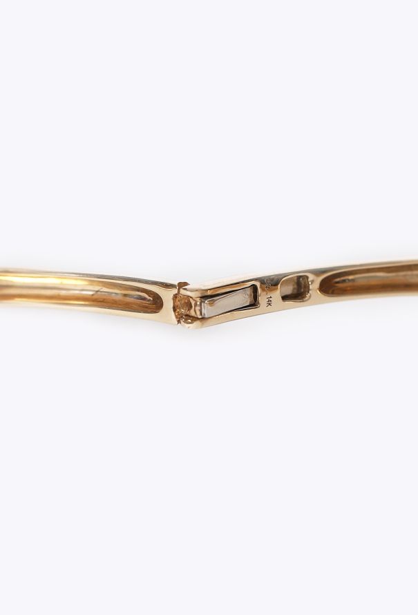 Modern Fine Jewelry Stephanie Gottlieb Ivy Pave Wave Cuff - 9