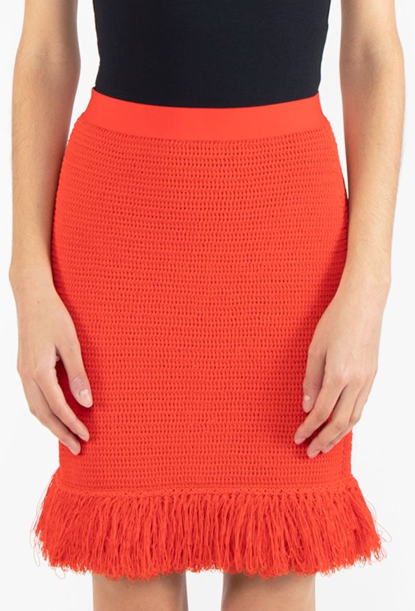Bottega Veneta S/S 2021 Fringe Crochet Skirt - 3