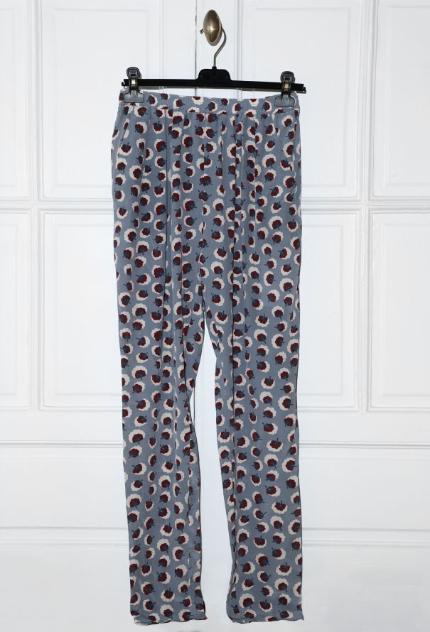 Stella McCartney Resort 2015 Floral Silk Pants - 1