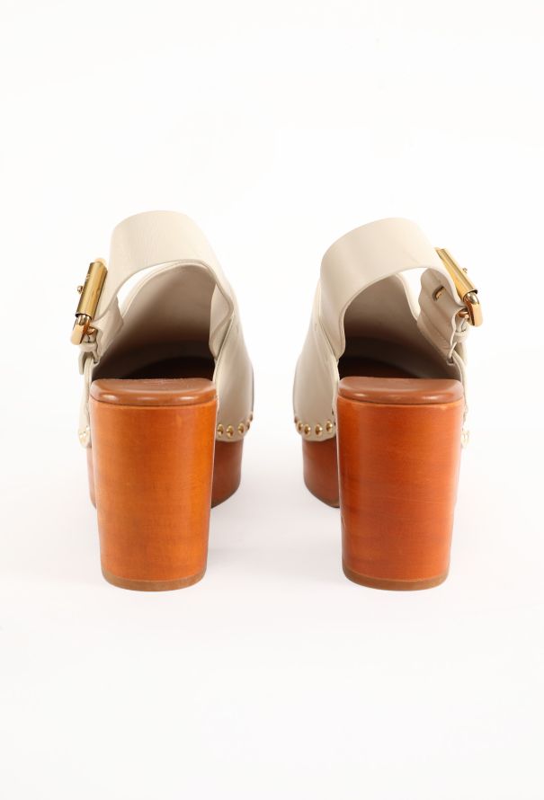 Chloé Jeannette Studded Clogs, 2025 - 4