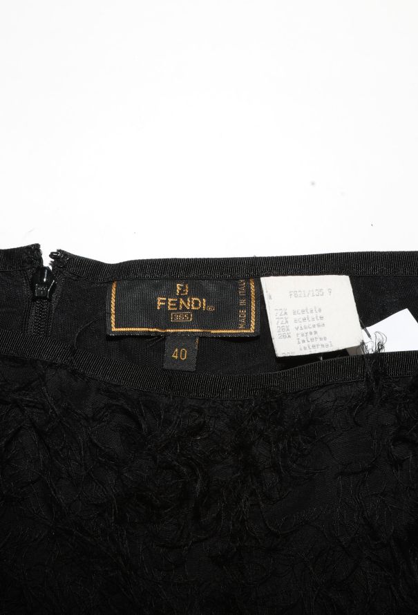 Fendi 1999 Iridescent Mohair Shawl Ensemble - 7