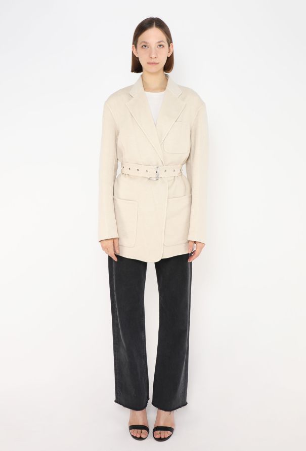 Céline 2016 Belted Cashmere Jacket - 3 Céline 2016 Belted Cashmere Jacket - 3
