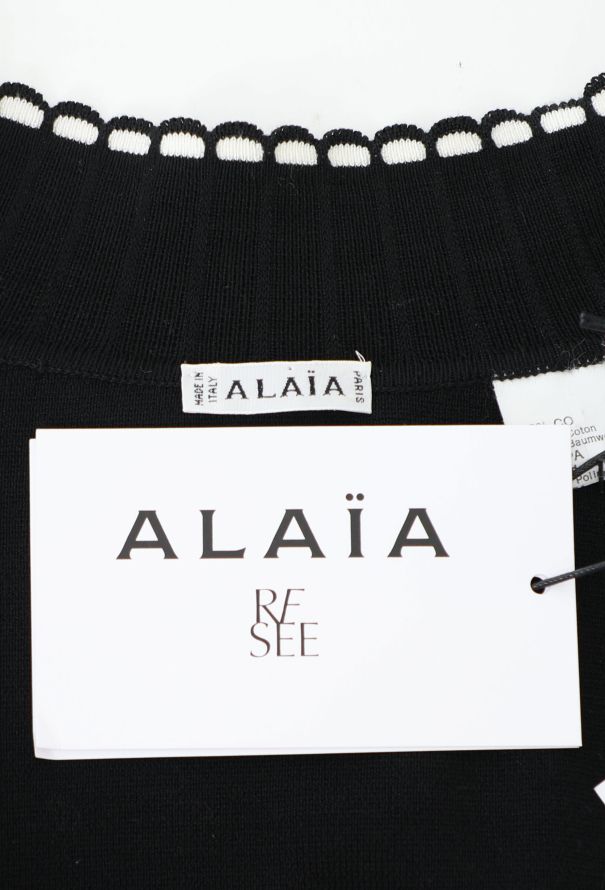 ALAIA Red T-Shirt Mon coeur est a Papa 38 Size XXS Rare