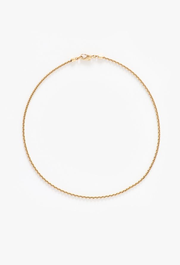 Pomellato 18k Yellow Gold Chainlink Necklace - 1