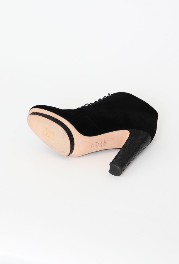 Chanel Pre-Fall 2015 Paris-Salzburg Suede Boots - 6 Chanel Pre-Fall 2015 Paris-Salzburg Suede Boots - 6
