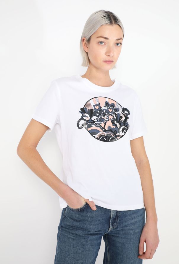 Hermès 2022 'Faubourg Rainbow' Cotton T-Shirt - 1