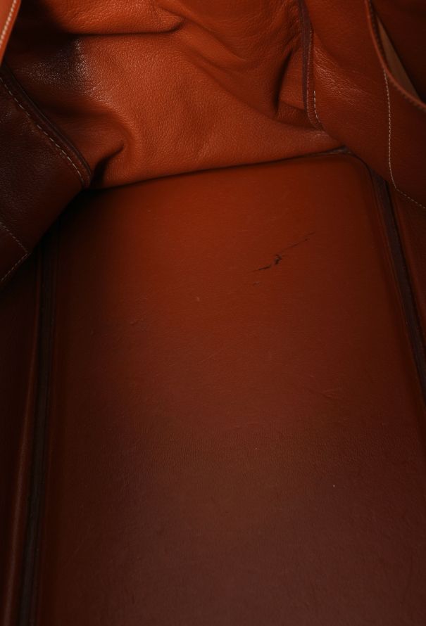 Hermès '90s Brique Clémence Birkin 40 - 16