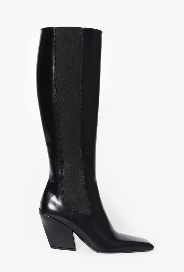 Prada F/W 2022 Leather Knee-High Boots - 1 Prada F/W 2022 Leather Knee-High Boots - 1