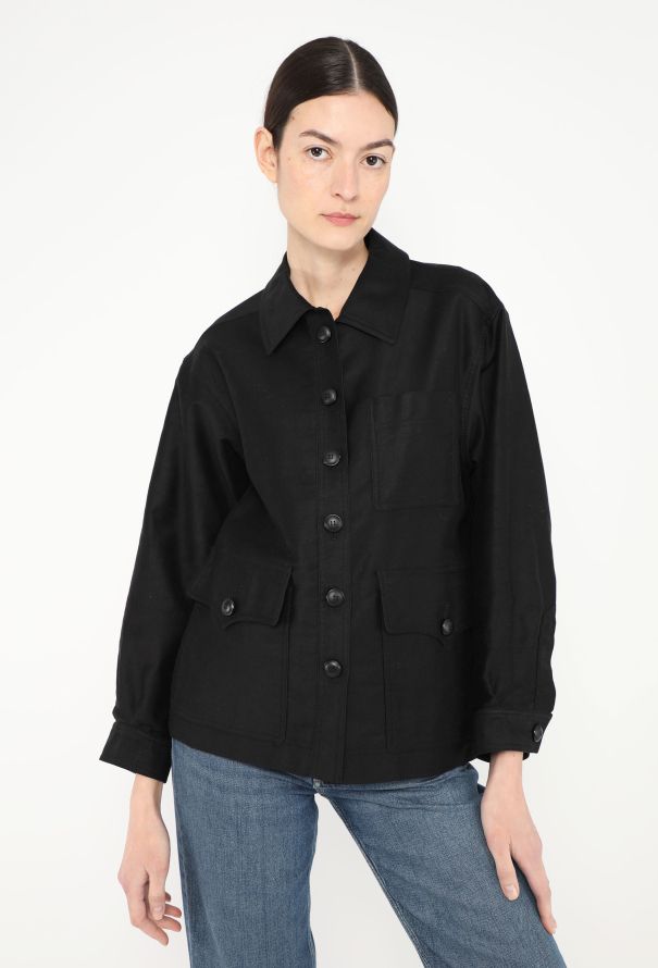 Saint Laurent Vintage Oversized Utility Jacket - 1