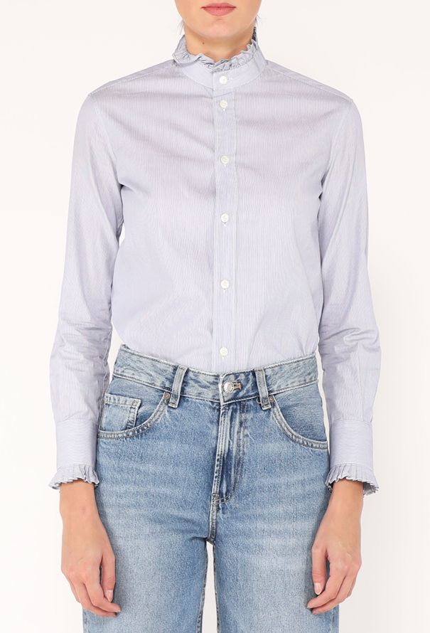 Céline 2020 Striped Cotton Blouse - 1