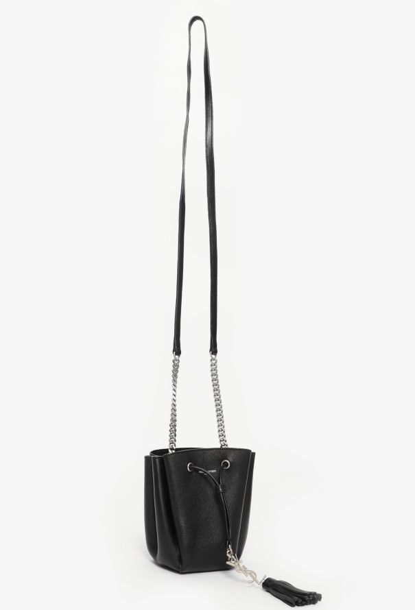 Saint Laurent Bourse Mini Bucket Bag - 3 Saint Laurent Bourse Mini Bucket Bag - 3