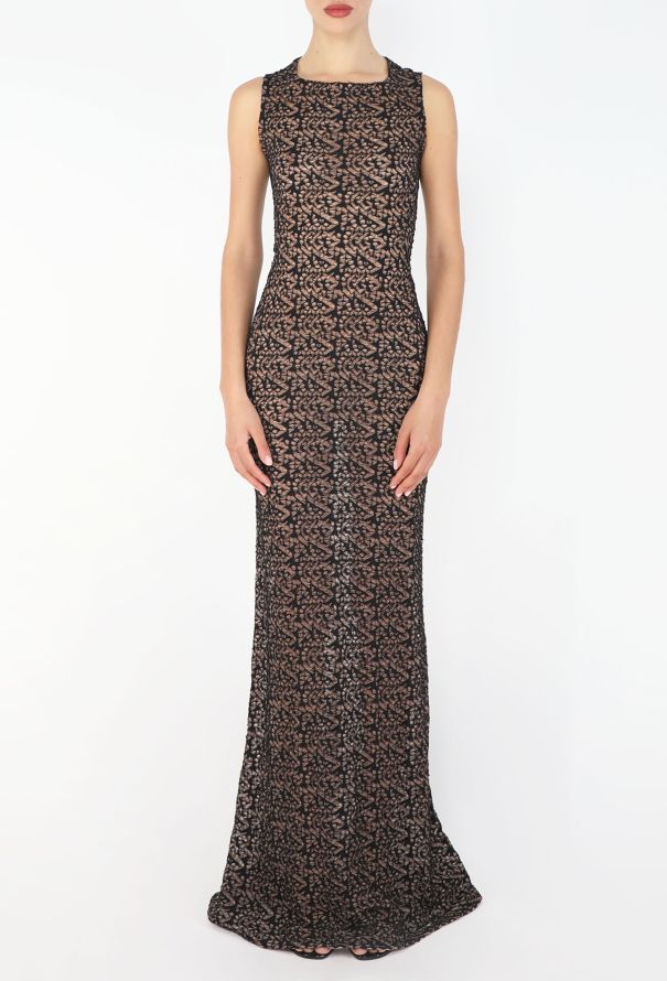 Alaïa S/S 2011 Macramé Flared Lace Gown - 2