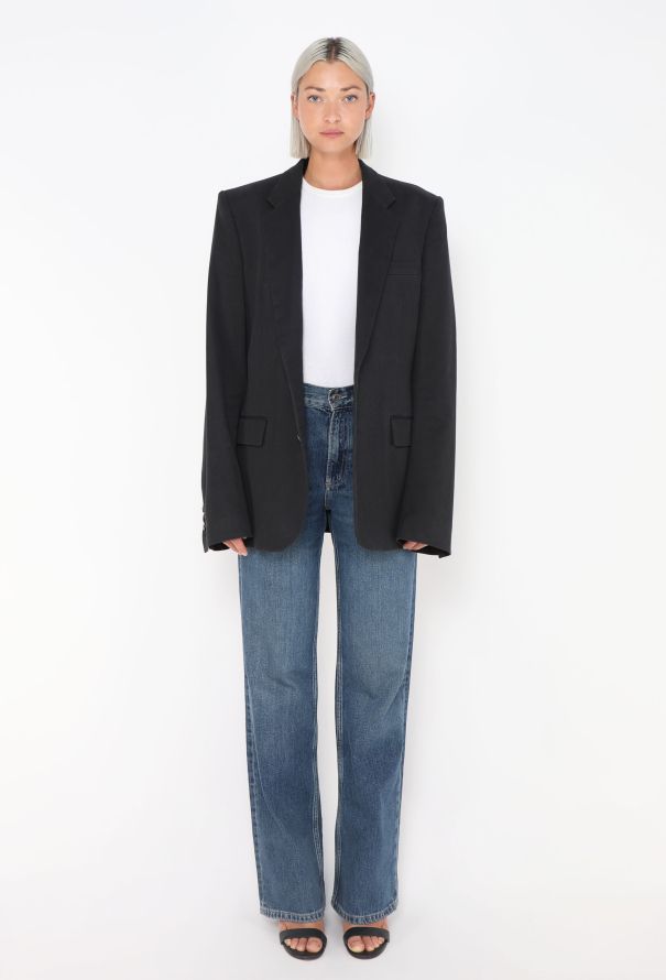Maison Margiela 2008 Padded Shoulder Blazer - 3
