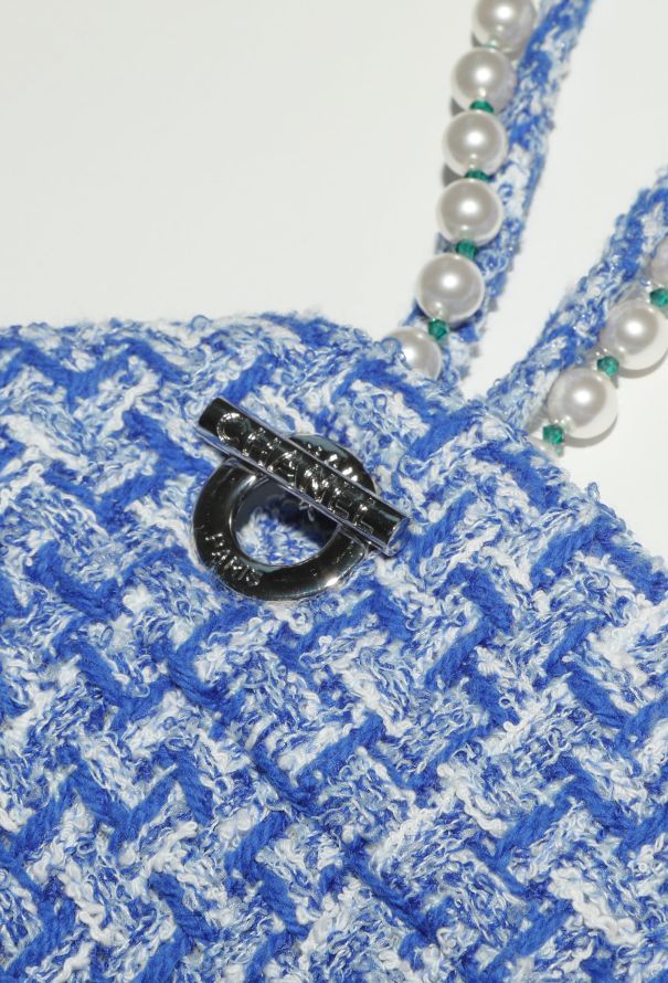 【人気急上昇】 | Jumpsuit 'CC' Pearl Tweed 2023 Authentic ReSee | Vintage & トートバッグ