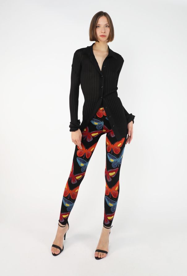 Alaïa Butterfly Print Leggings, F/W 1991 - 1