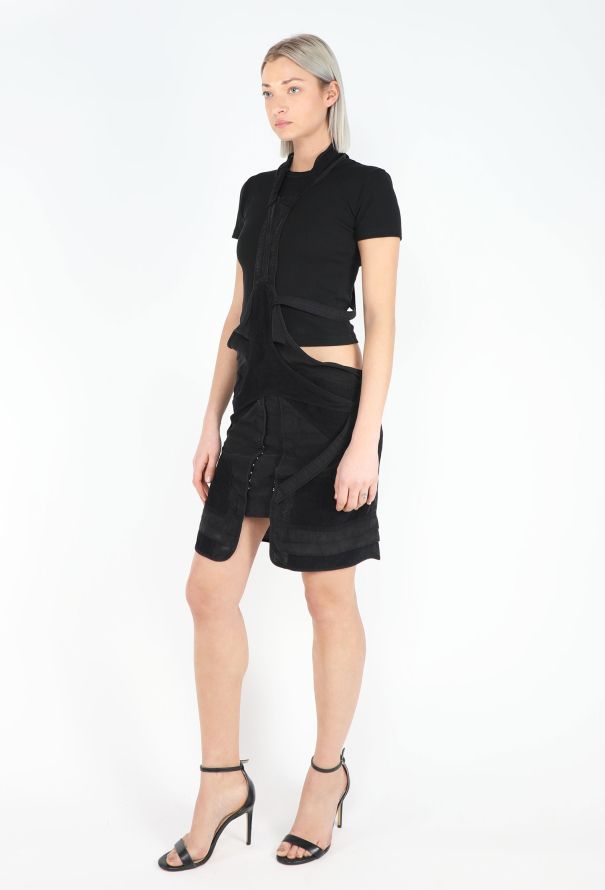 Balenciaga Le Dix S/S 2002 Cargo Halter Skirt - 4
