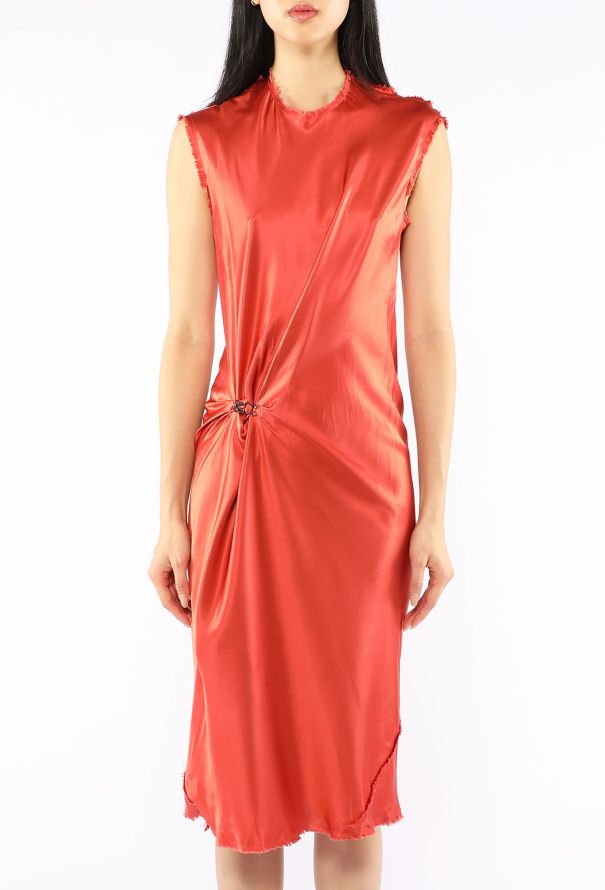 Lanvin Gathered Silk Dress, S/S 2004 - 4