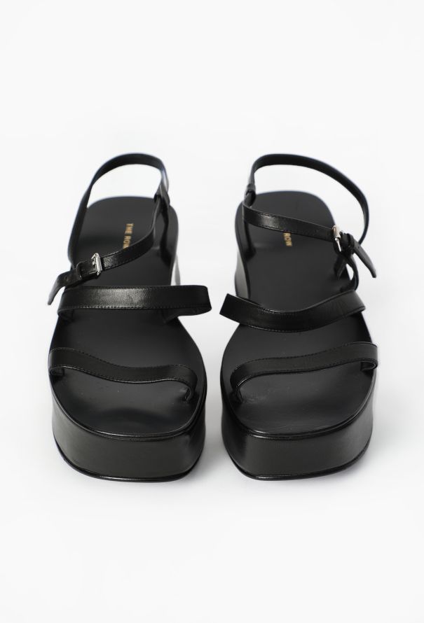 The Row Platform Leather Sandals, 2023 - 2