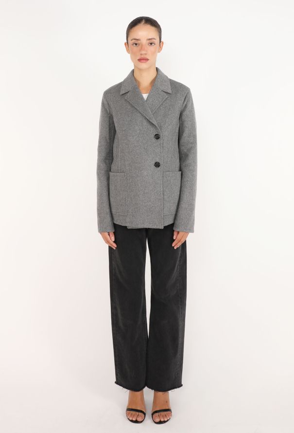 Céline Cashmere Double-Breasted Jacket - 2