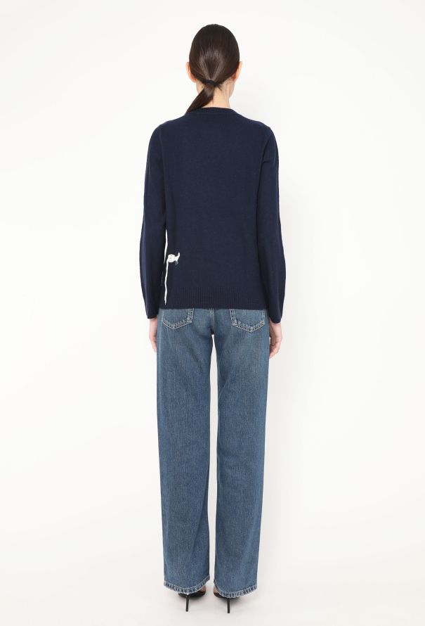 Céline 2015 Embroidered Wool Pullover - 3