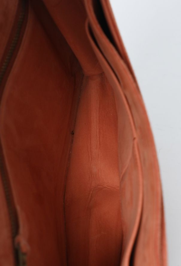 Hermès Vintage Veau Doblis Pan Clutch - 11