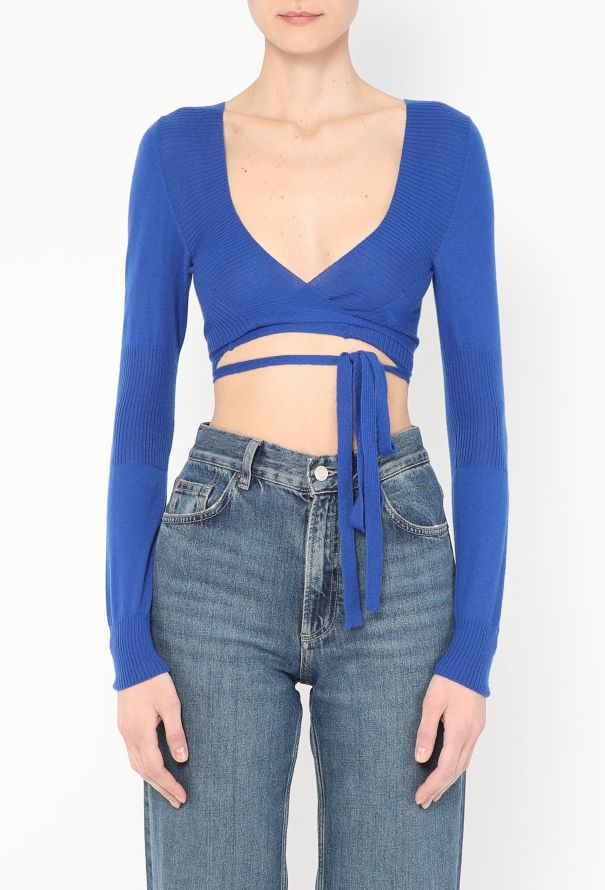 Chanel F/W 2004 Cashmere Bolero Cardigan - 4