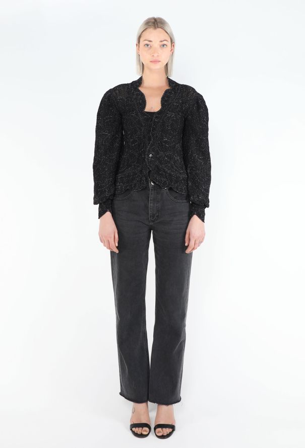 Chanel Iridescent Art Deco Camélia Cardigan - 2