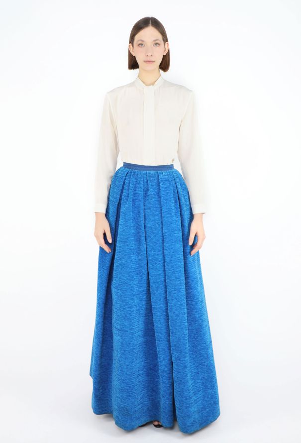 Saint Laurent Haute Couture 1976 Jacquard Maxi Skirt - 2