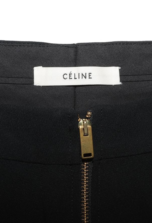 Céline S/S 2011 Crêpe Zipper Trousers - 6