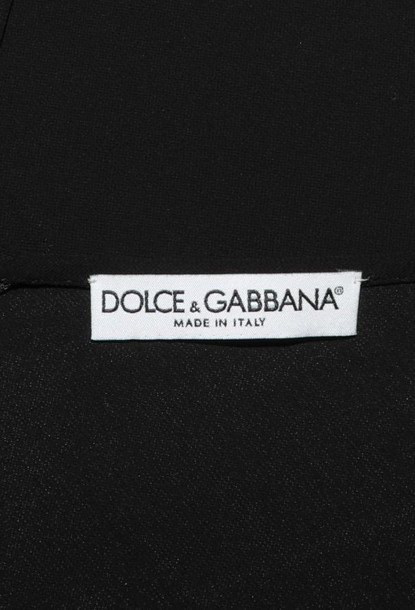 Dolce & Gabbana Brooch Jersey Sheath Gown, 1998 - 6