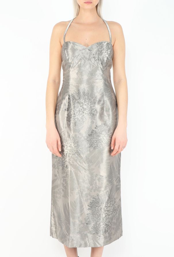 Chloé Iridescent Silk Halter Dress, 2001 - 2