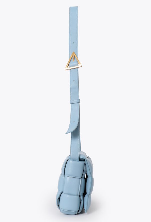 Bottega Veneta S/S 2020 Pale Blue Padded Cassette Bag - 5