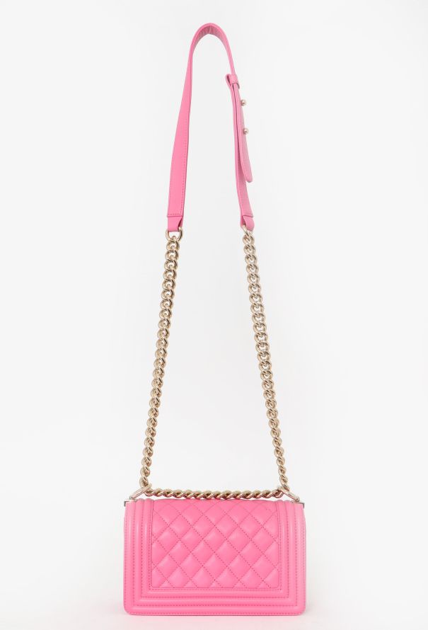 Chanel Pink Mini Boy Bag - 3 Chanel Pink Mini Boy Bag - 3