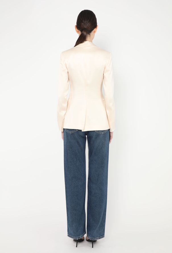 Loro Piana 2024 Tailored Silk Blazer - 4 Loro Piana 2024 Tailored Silk Blazer - 4