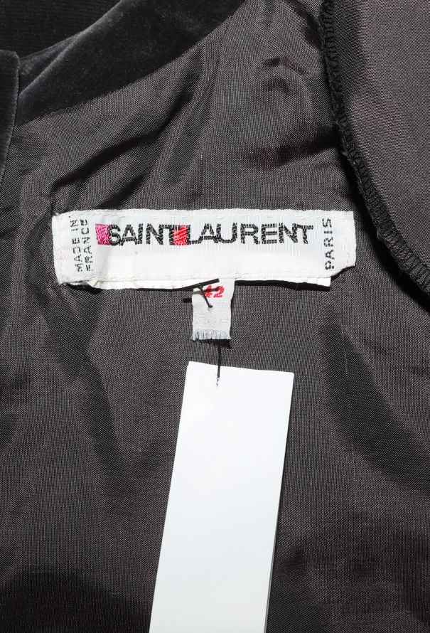 Saint Laurent '70s Velvet Babydoll Dress - 6