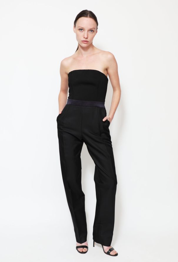 Céline 2010 Tailored Smoking Jumpsuit - 1