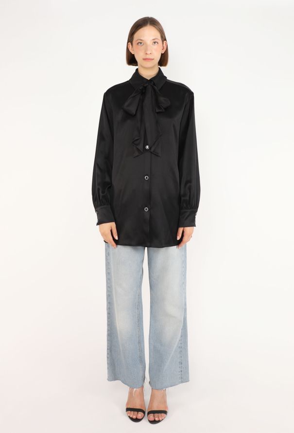 Chanel Silk Lavallière Blouse, S/S 2023 - 4