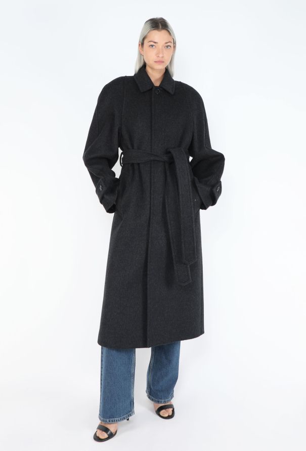 Phoebe Philo 2025 Belted Wool Car Coat - 3