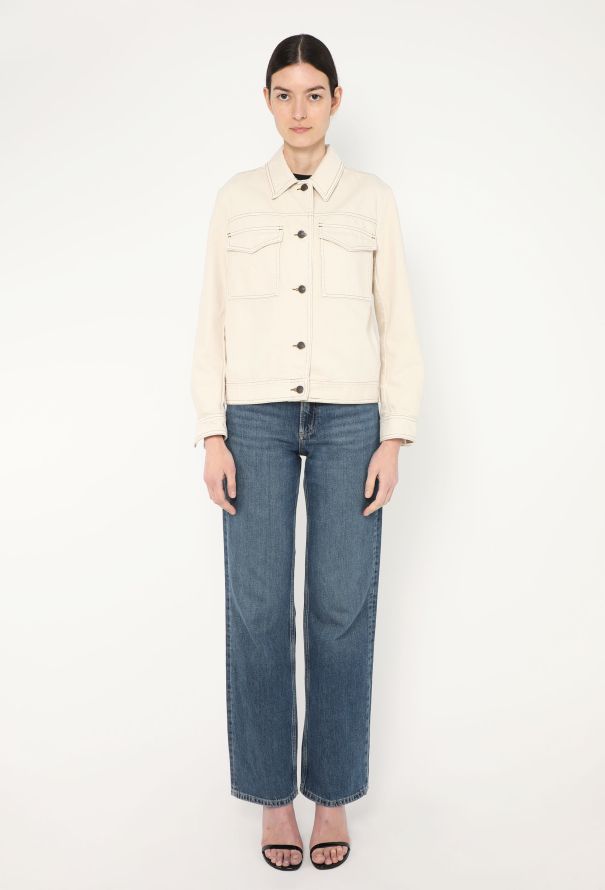Dries Van Noten 2024 Belted Denim Jacket - 4 Dries Van Noten 2024 Belted Denim Jacket - 4