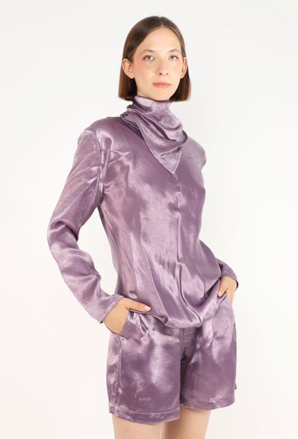 Bottega Veneta Charmeuse Pyjama Set, Resort 2021 - 4
