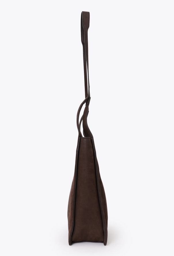The Row Brown Suede Jules Shoulder Bag - 4