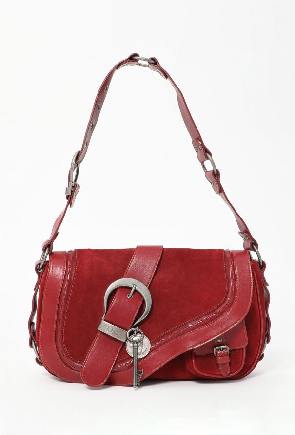 Christian dior gaucho saddle bag clearance