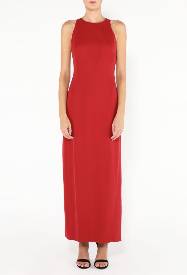 Calvin Klein 1997 Open-Back Silk Maxi Dress - 4 Calvin Klein 1997 Open-Back Silk Maxi Dress - 4